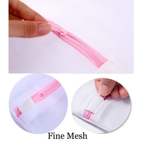 GoFriend Laundry Bag Set of 6, Zippered Laundry Bags, Large Size, Suitable for Duplicate Use In Washing Machines, Ideal for Lingerie, Tights, Socks, a