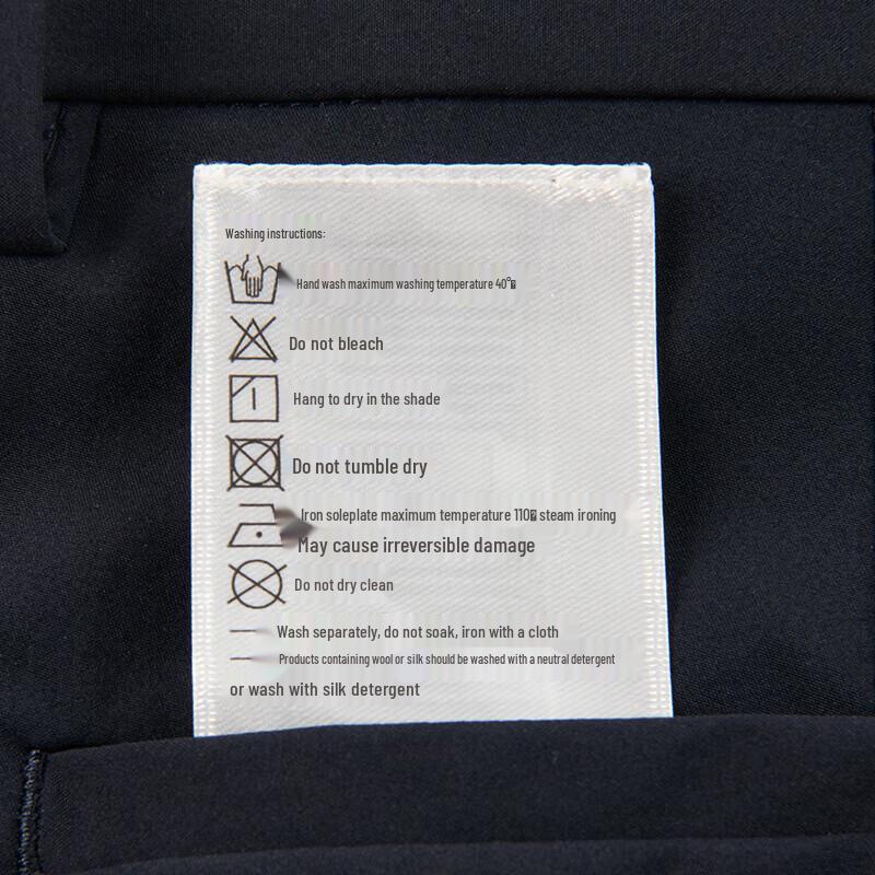 HAZZYS Men's 2025 Spring Straight-Leg Casual Pants