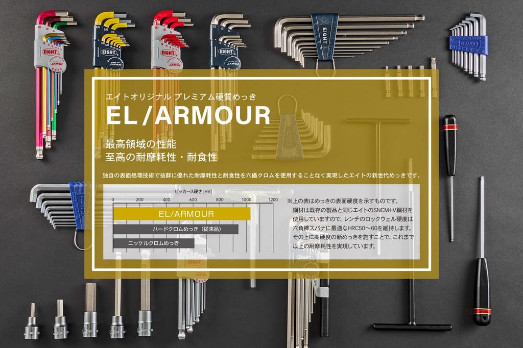 EIGHT Tapered Head Hex Key Wrenches with 2 Tightening Pipes, 9-Piece Set, TLS-9NP