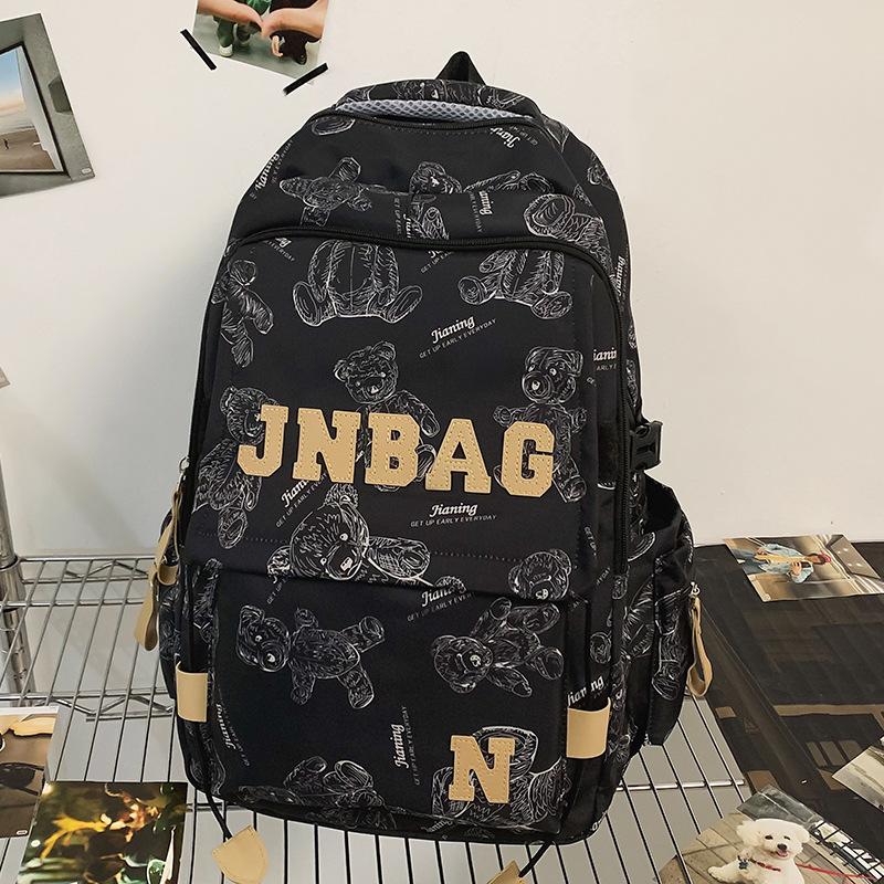 

Schoolbags for Children Elementary School Students Girls Junior High School Students Boys Letters Backpacks