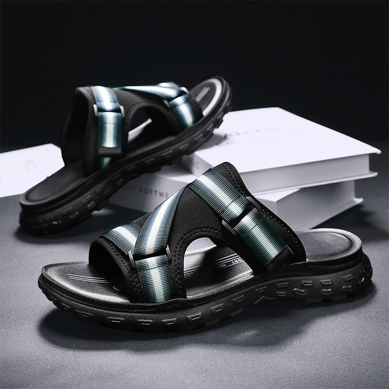Fashion Brand Summer Men's Sandals Men Slippers Gladiator Men Beach Sandals Soft Comfortable Outdoors Wading Shoes Breathable Season Sne