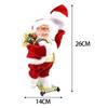 Vánoční dekorace Elektrický skateboard Santa Claus Hudební panenka Pro domov 2025 Navidad Vánoční stolní ozdoba Novoroční dárek