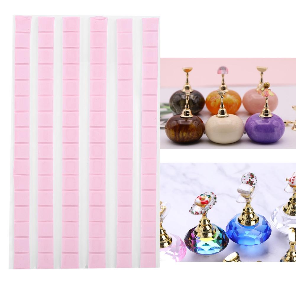 Professional Nail False Nail Tips   Adhesive Tool Pink for Manicure