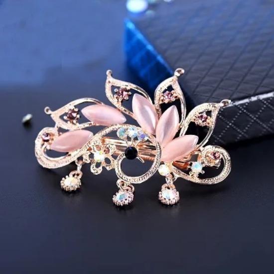 

EASYA Красивые Большие Стразовые Заколки для Волос Павлины Украшения Ювелирные Изделия Мода Кристалл Металл Заколка для Волос Аксессуары для Волос Для Женщин Девушек