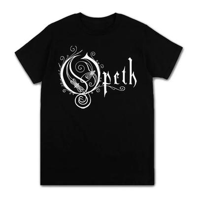 Summer Vintage Death Metal Band Printed T-shirt for Men Women Fashion Opeth Band Short-Sleeved Tees Cotton Men Streetwear