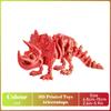 Tirannosauro Rex Stampato 3D Modello di Dinosauro Realistico Articolato Completamente Mobile Regalo di Compleanno Animali Realistici Decorazione da Scrivania