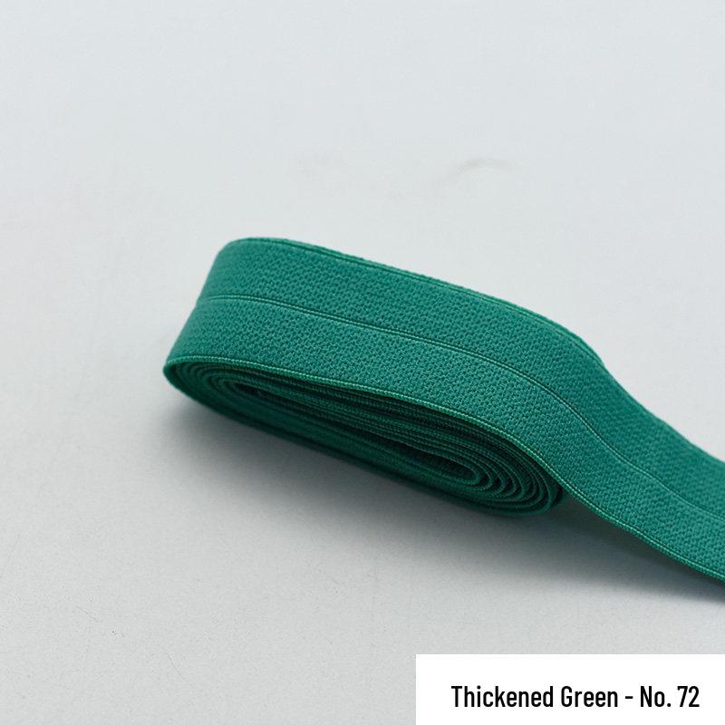 2-2.3cm Thick Elastic Fold-Over Binding Tape for Clothing and Jackets