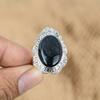 Mothers day Deal 925 Silver Nellite Stone Handcrafted Artisan Wife Ring Jewelry