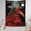 Bloodborne Klasyczna Gra Kolorowy Gobelin Ścienny Boho Gobeliny Ścienne Mandala Arkusze do Zawieszenia na Ścianie