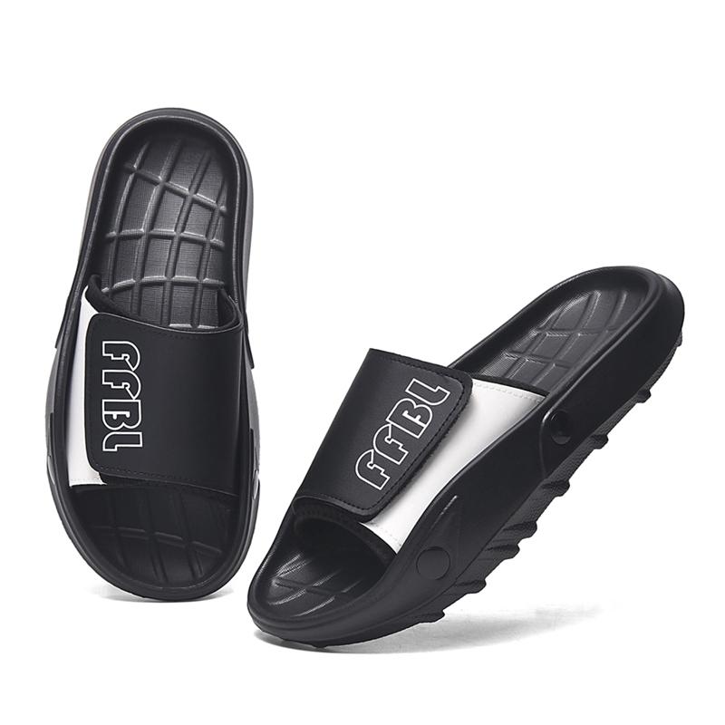 Letní svrchní oděvy trendy módní měkké spodní protiskluzové pantofle pánské pantofle