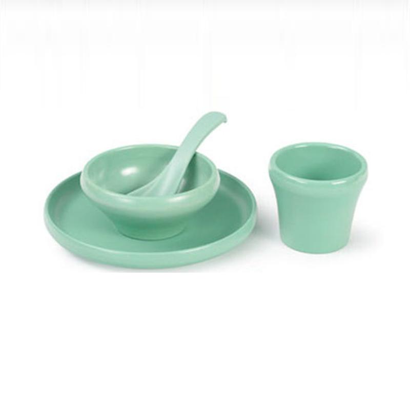 Restaurace v čínském stylu Hotel Melamin Dvoubarevná sada čtyřdílného kreativního nádobí z imitace porcelánu proti pádu