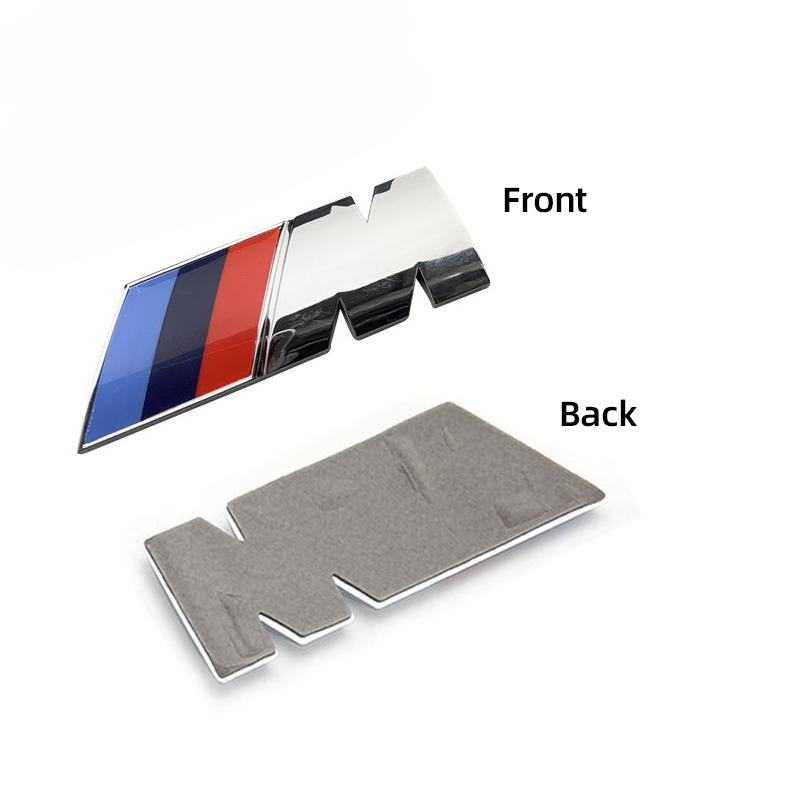 For BMW M X1 X3 For BMW M E46 E90 E60 F10 G20 F30 F20 G15 G30 X1 X2 X3 X4 X5 X6 X7 G16 Sticker 3D M Emblem Car Front Grille Badge Accessories