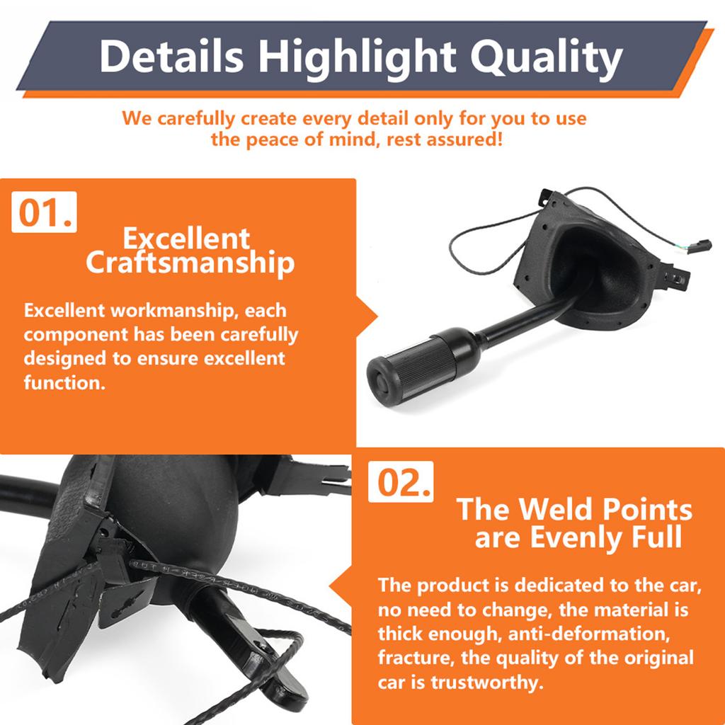 Suitable For F250 F350 F450 F550 Automatic Transmission Gear Shifter Handle Overdrive Switch with Connector Replacement