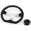 Quick Release Hub Go Kart Steering Wheel Racing Cart Steering Wheel  For Buggy Racing
