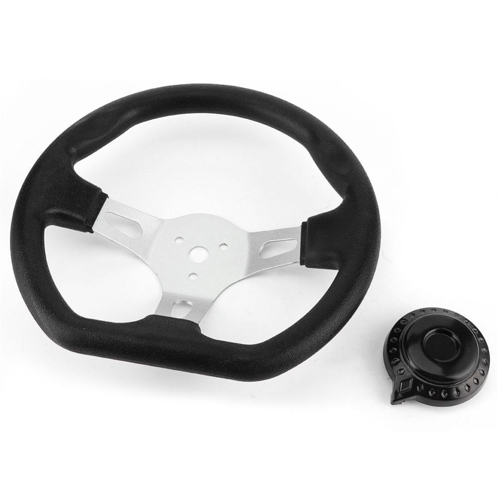 Quick Release Hub Go Kart Steering Wheel Racing Cart Steering Wheel For Buggy Racing
