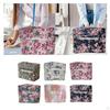 Cover for Sewing Machine, Elegant Tool Storage Bag with Floral Print And Pocket.