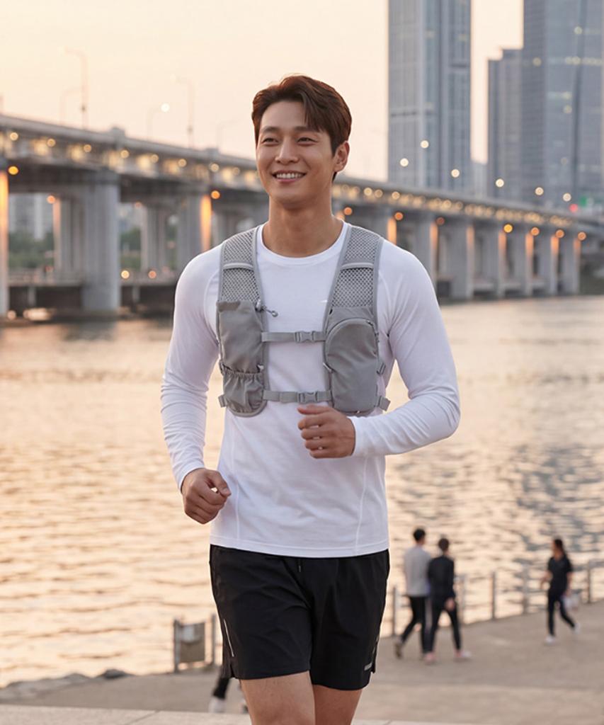 Leto 2-Color Ultralight Mesh Running Vest