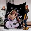1 Stück Taylor Swift2 Thema Decke - Digitaldruck, Polyester, Gemütlich für alle Jahreszeiten, Perfekt für Draußen, Camping und Reisen