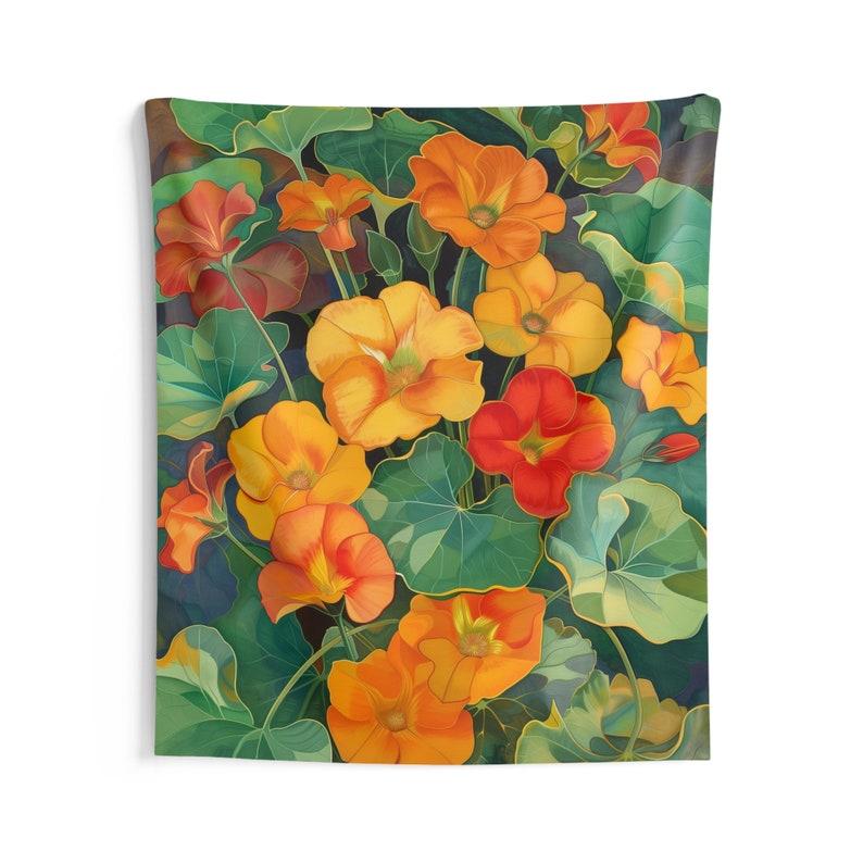 Golden Lotus tapestry 75x100 чёрный