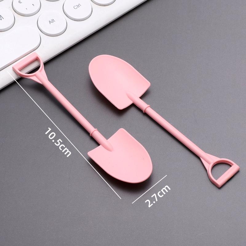 Thickened Disposable Dessert Spoon for Ice Cream, Yogurt, Jelly, Cake, and Roasted Sweet Potato