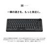 AIM1 Shun Gaming Japanese 8000Hz Polling Rapid Triggers Black Keyboard, Layout, 75% Size, Rate, (0.01mm), MATATAKI,