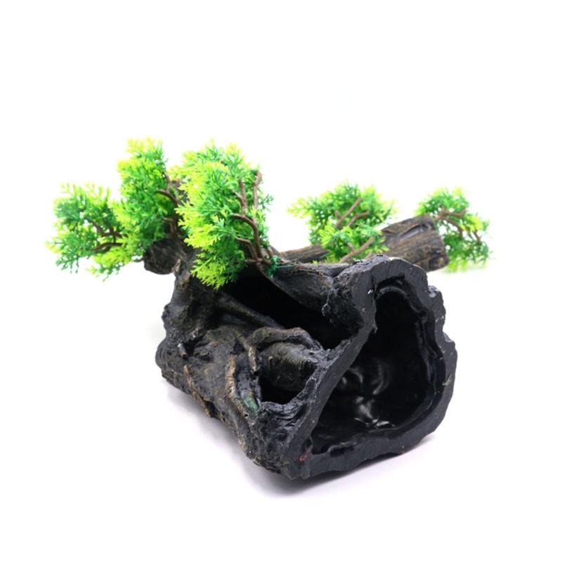 Landschaft Kiefernhaus Landschaft Aquarien Dekorationen für Aquarien Terrarium Garnelenhaus Antike Ornamente
