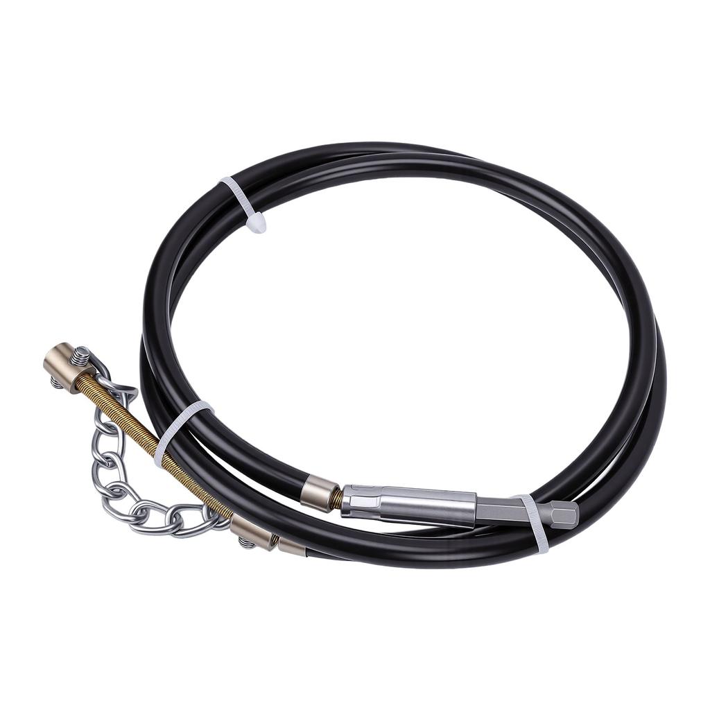 Sewer Descaling Chain 1 Meter Adjustable Cable Sewer Dredge for 50 75mm Shower Sink Drain