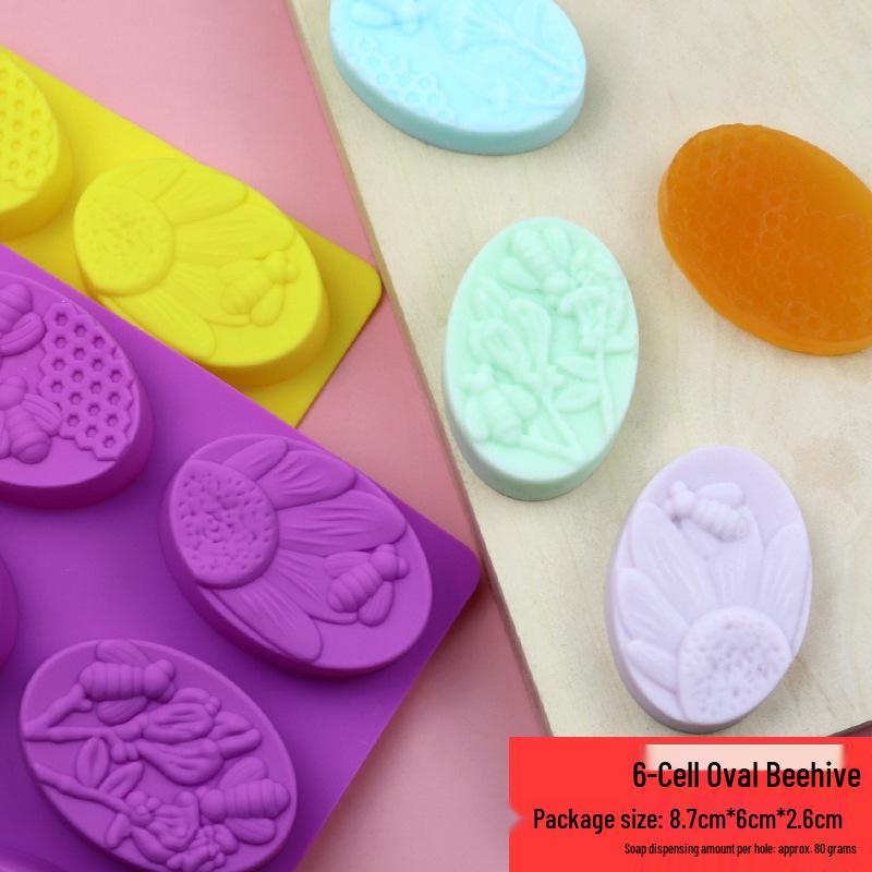 Silicone Soap Mold Making Set for DIY and Children's Homemade Breast Milk Soap