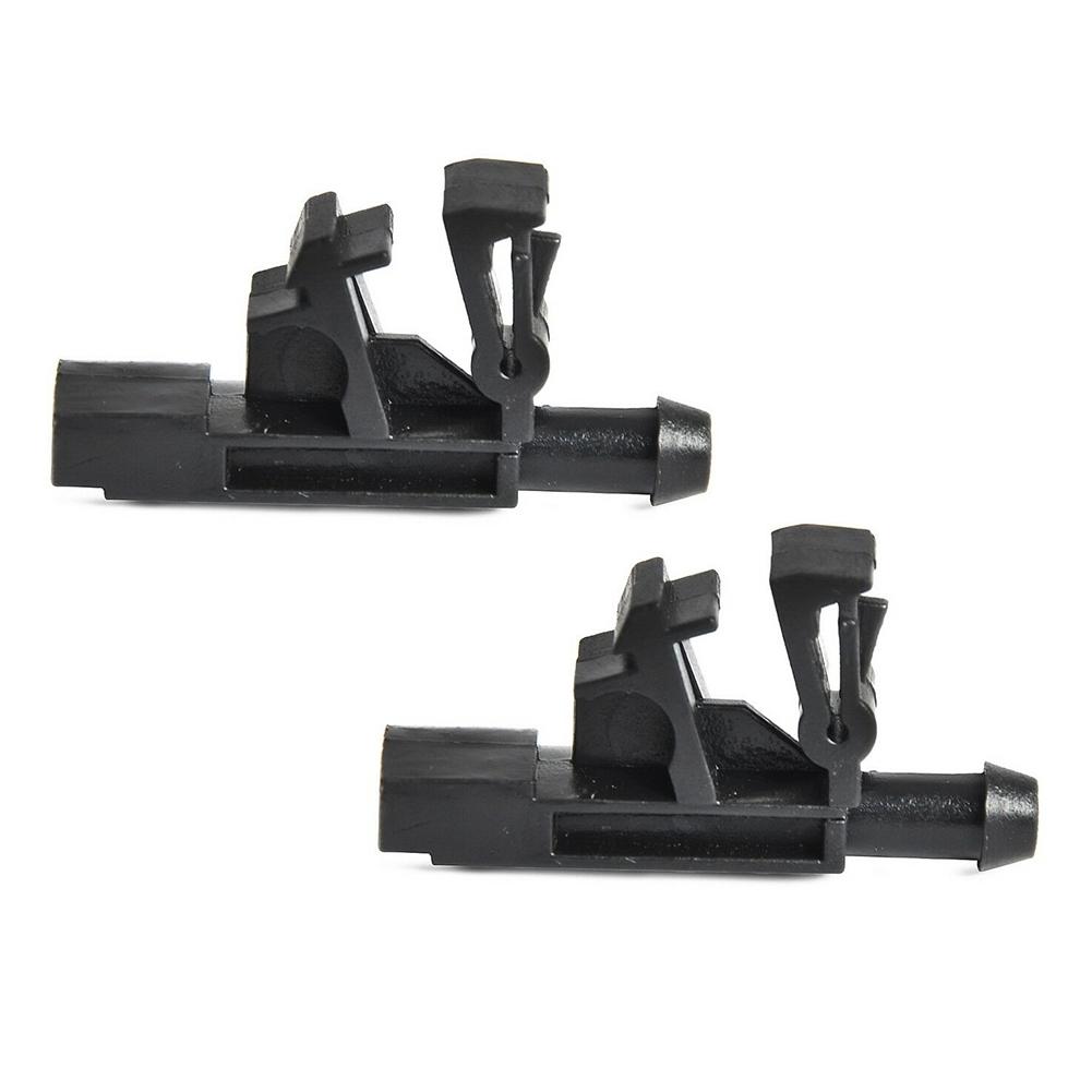 Nozzle Glass Washer Nozzle 2pcs ABS High Reliability