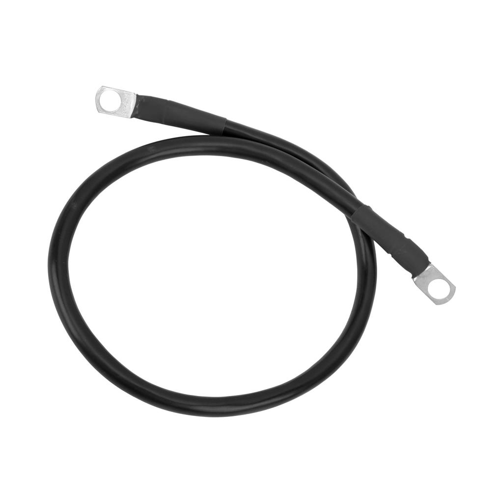 23.6in Ground Wire 4AWG 25mm² 150A High Toughness Earth Cable for Battery Inverter Holder