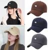 Embroidery Baseball Cap Cotton Peaked Hat Casual Snapback Hat  for Men Women