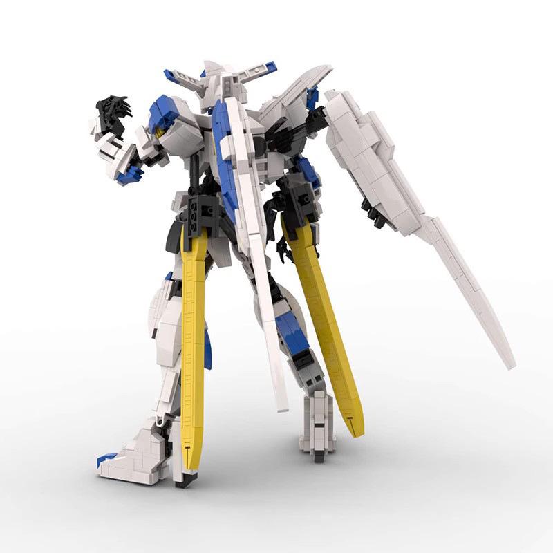 Compatible With Building Blocks MOC Mobile Suit Baal Robot Mecha Model Assembly Large Toy Ornaments