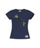 Ssobi Gree Semi-Cropped Short Sleeve T-Shirt [Navy]