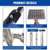 Heavy Duty Steel Truck Cargo Bar Ratcheting Adjustable Load Lock For Pickup Bed Anti Slip Secure