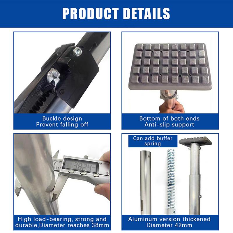 Heavy Duty Steel Truck Cargo Bar Ratcheting Adjustable Load Lock For Pickup Bed Anti Slip Secure