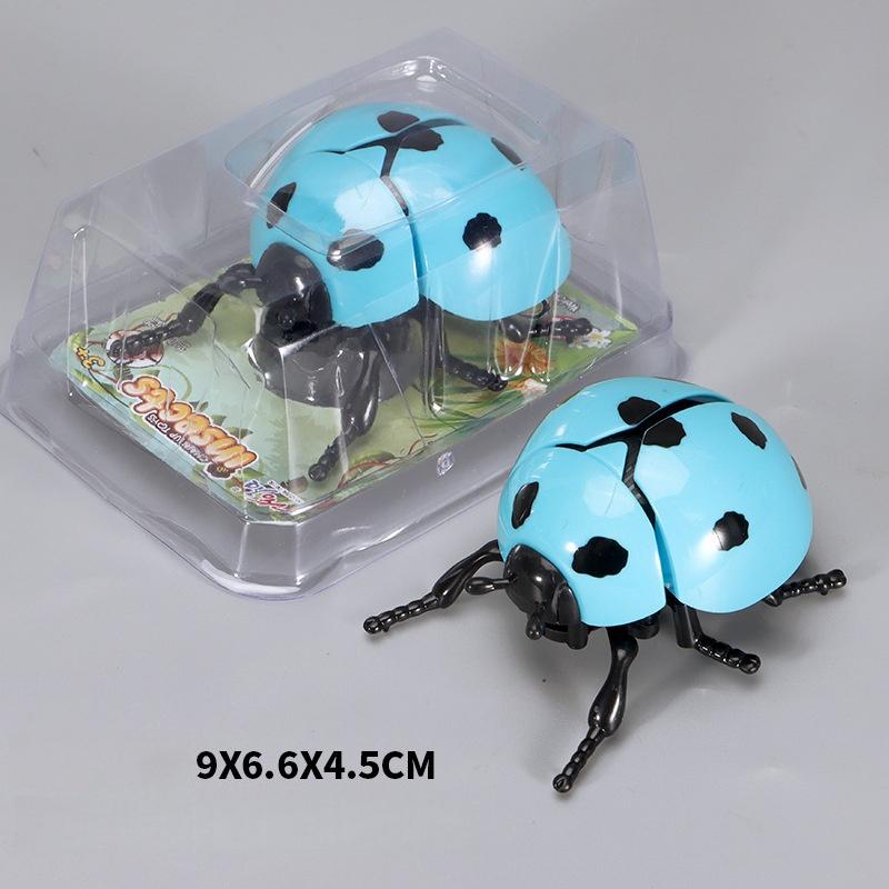 

1Pcs Simulation Wind-Up Beetle Insect Crawling Pets Miniature Model Kids Toys Realistic Movement Collection Nature Lover S Gift A1
