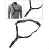 Nylon Safety Rope Shoulder Lanyard Strap Belt for Outdoor Black