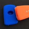 Silicone Rubber Car Key Cover Case for Toyota Camry RAV4 Avalon Auris Key Cover 2013 2 Buttons Smart Car Key Case Shell