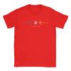 Oekraïense Drietand Symbool Oekraïne Vlag Hartslag T-shirt Strand Katoenen T-shirts Voor Volwassenen Vrije Tijd Casual T-shirt Korte Mouw Top