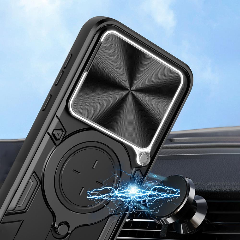 Slide Camera Funda for OPPO Find X9 Pro Case Magnetic Ring Stand Protection Phone Cover Capa