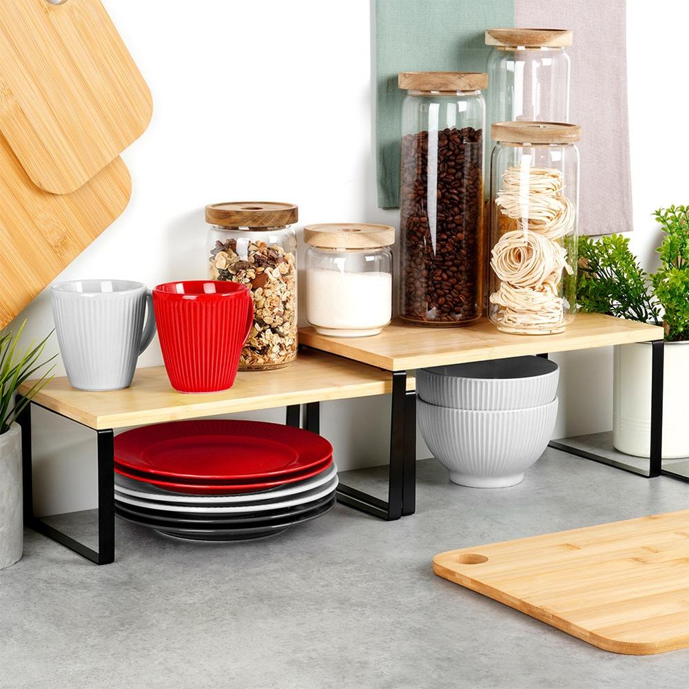 Kitchen Shelf for Countertop, Cabinet Shelf, Kitchen Organizer Stand