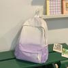 Schoolbag Female 1011 New Middle School Student Large Capacity Backpack Simple Versatile Student Bag Lightweight Backpack Female