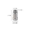 10pcs O2 Sensor Spacer Adapter Extender Extension Straight 45mm M18x1.5 Extension Spacer Extender C