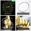 OPK8105 Men's Watch Quartz Watch Diamond Mirror with Calendar