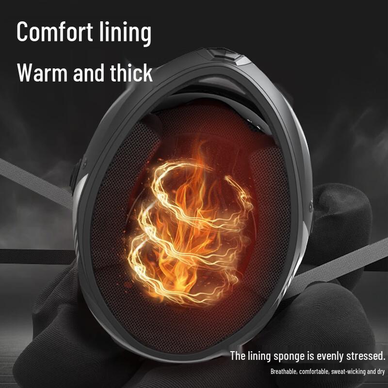 Miling Full-Face Electric Motorcycle Helmet