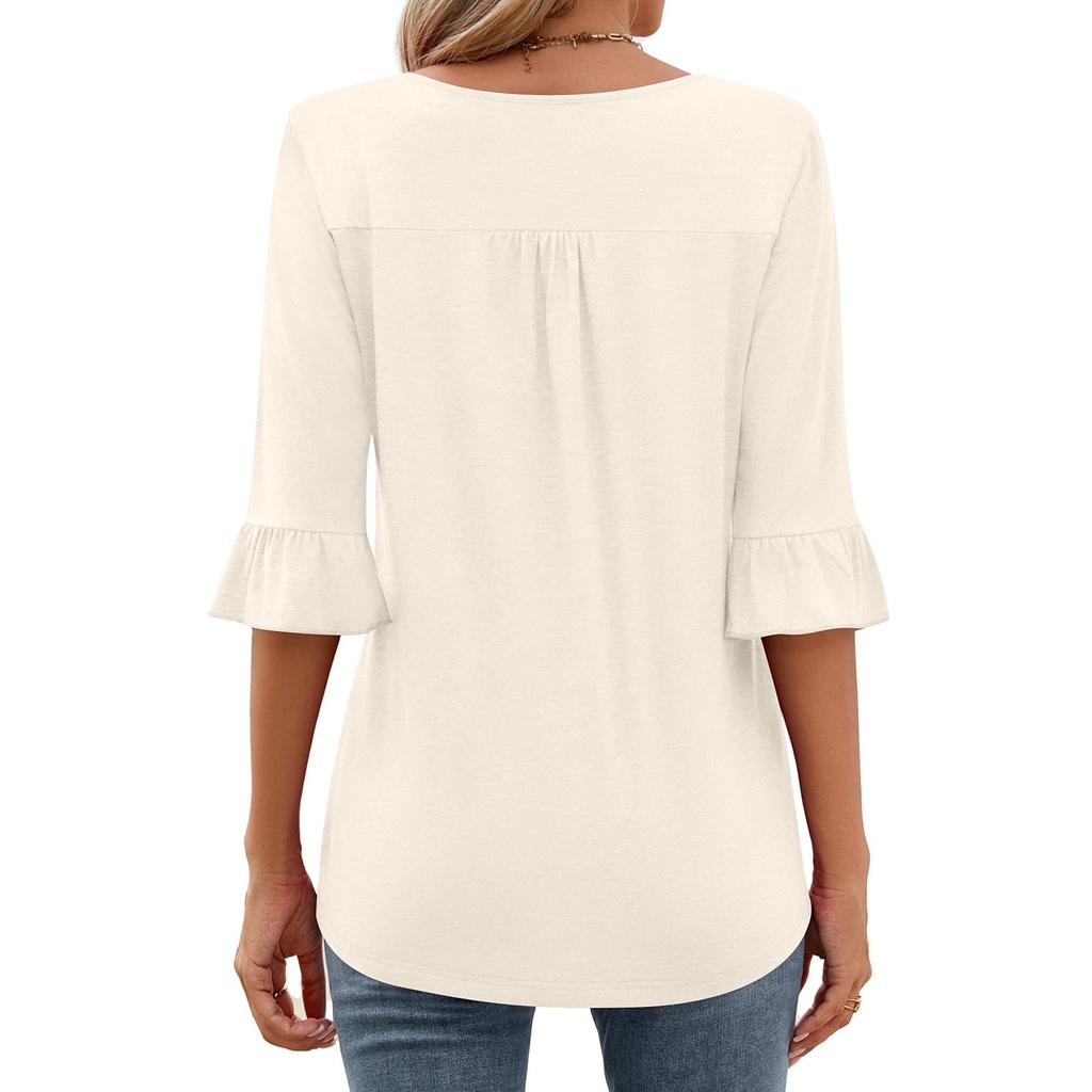 Tops For Women Dressy Casual  Shirts T Shirts Top