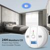 1/2/3pcs Independent CO Alarm Sensor Carbon Monoxide Alarm Detector High Sensitive Warning LCD Display CO Alarm