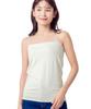 Camisole with Beautiful Bust Cotton Blend Bra Slim Bra CR [Wing/Wacoal] Cups, Comfortable, Silhouette, (body Fabric) [Synchronized Top, Straps] Top,
