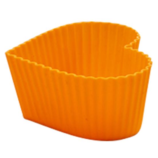 Flott nonstick bakeverktøy Safe Love Hjerteform Muffinskakeformer Baketilbehør Muffinskopper