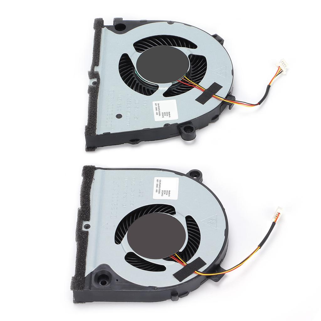 Cooling Fans 4‑Pin Low Noise CPU GPU Computer Fans for DELL Inspiron Game G3 G3‑3579 3779 G5‑15 5587